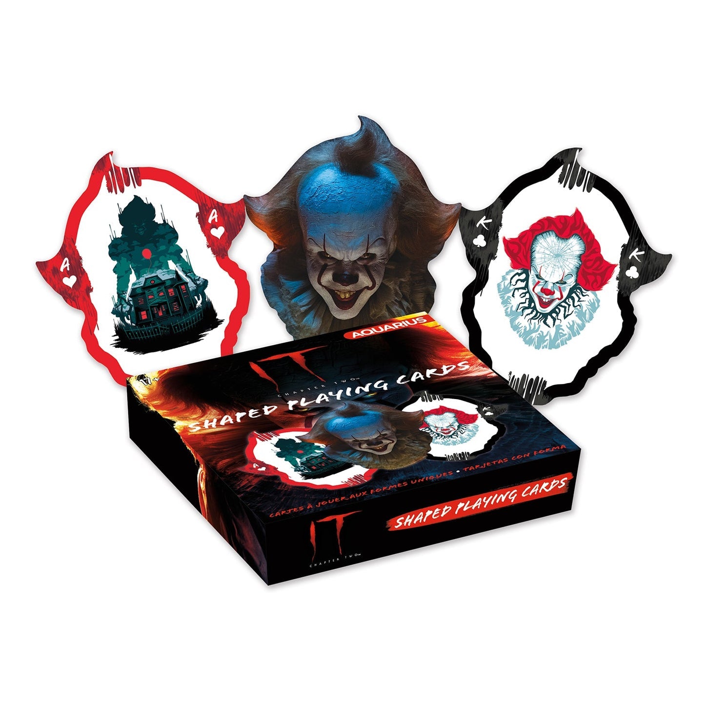 It: Chapter 2, Pennywise Shaped Card Deck