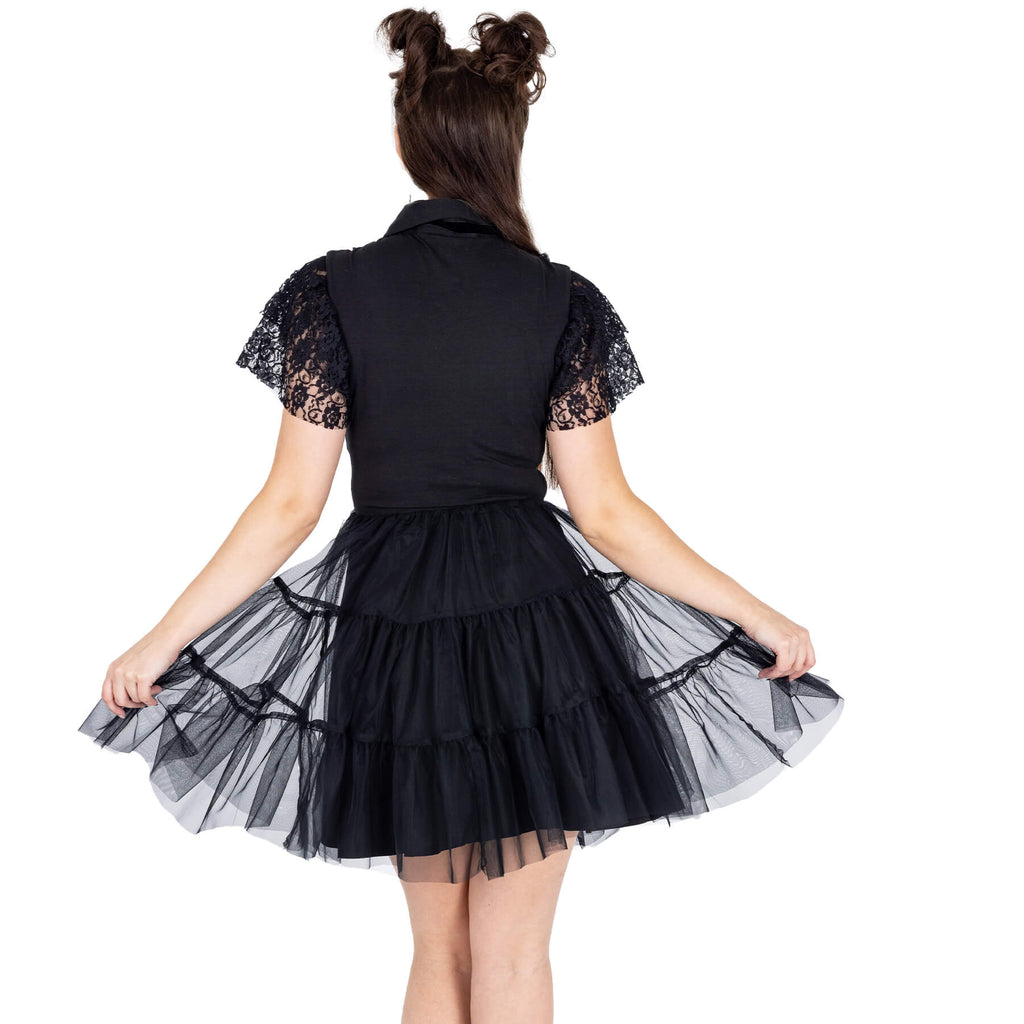 Nevermore Layered Gothic Dress
