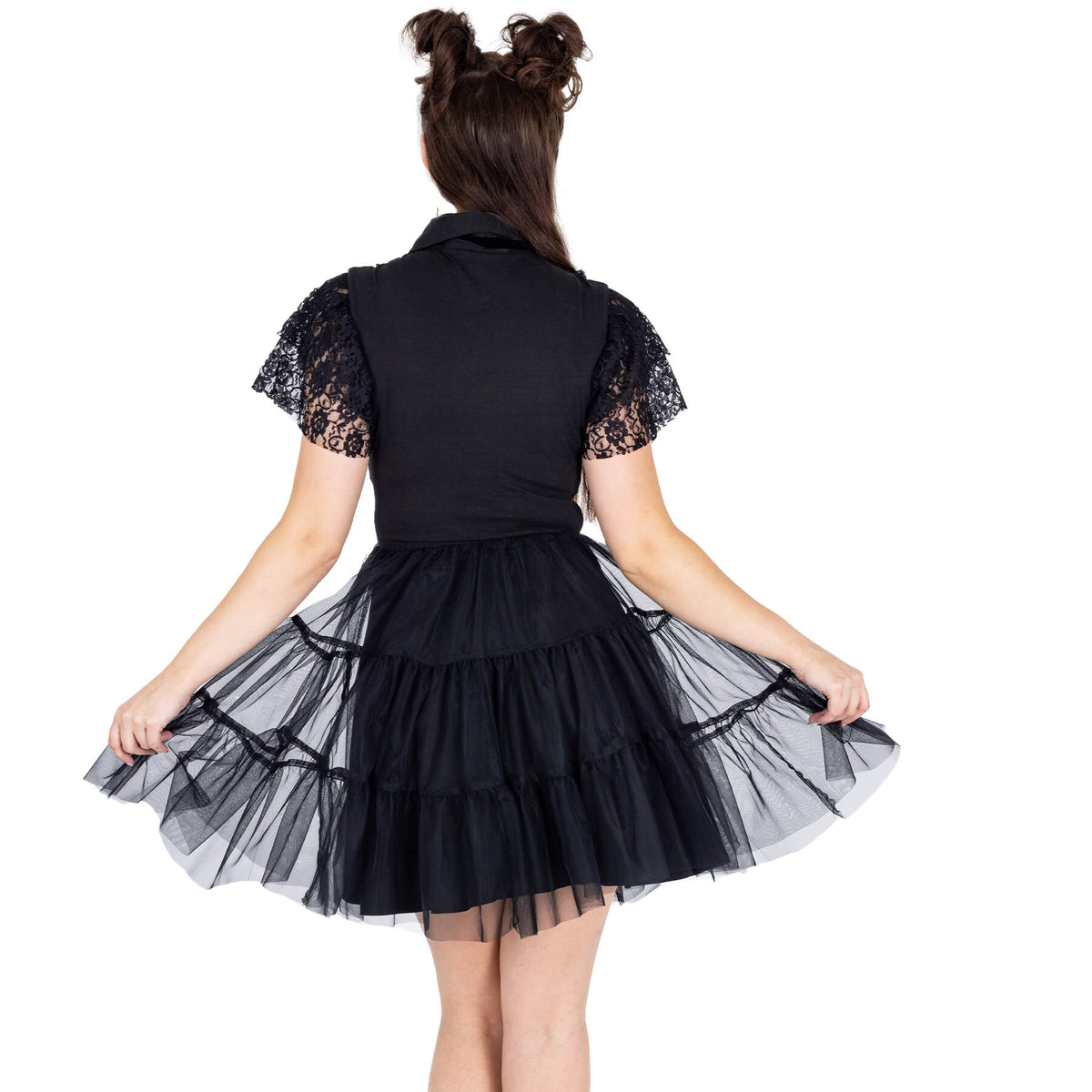Nevermore Layered Gothic Dress
