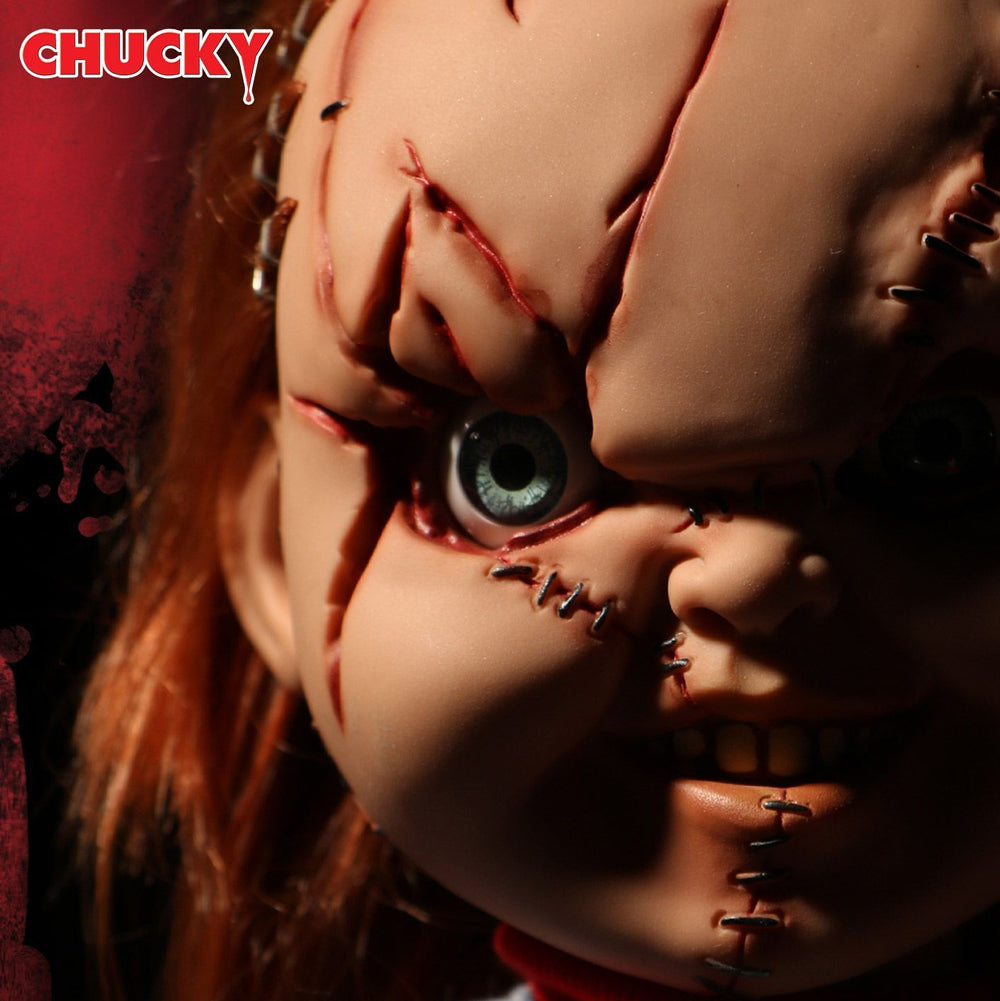 Child's Play 3 - Chucky 15" Talking Doll - Scarred Face