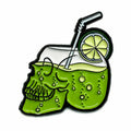 Skullery Punch Enamel Pin