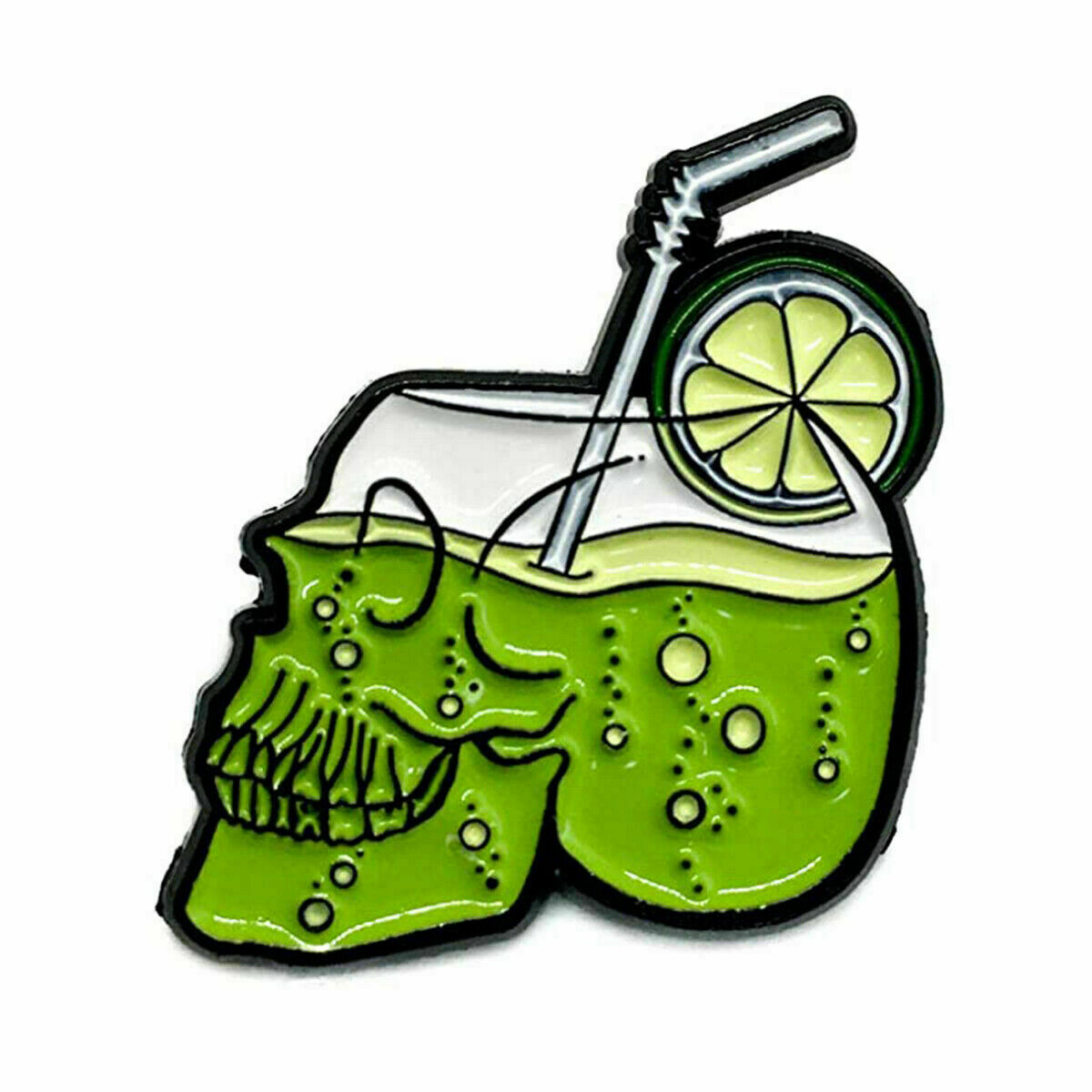 Skullery Punch Enamel Pin