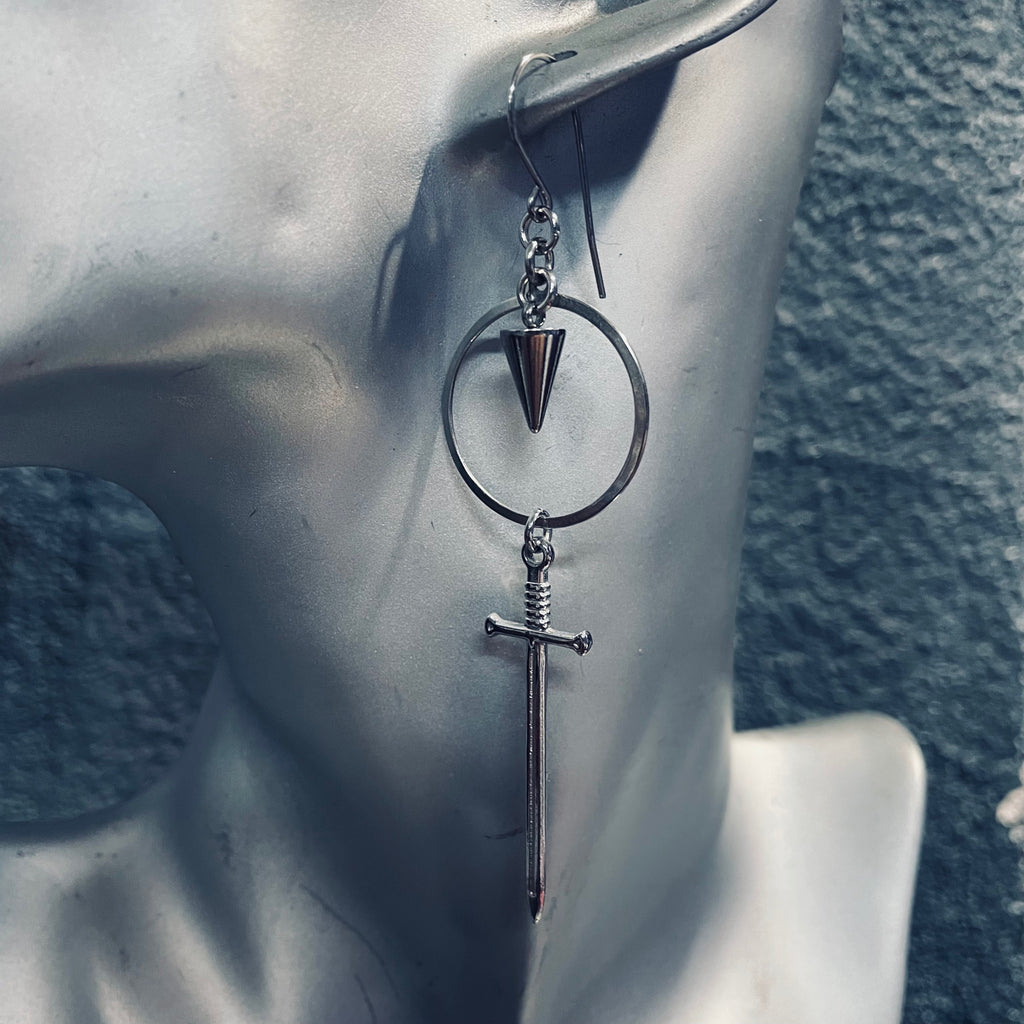 Slay Eternal Sword Earrings