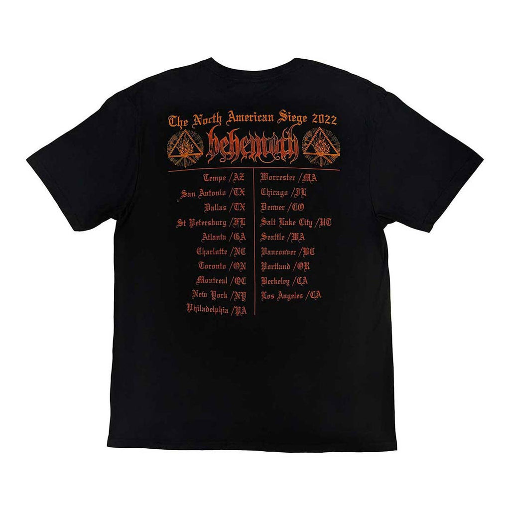 BEHEMOTH North American Tour Puppet Master Tee (Back Print)