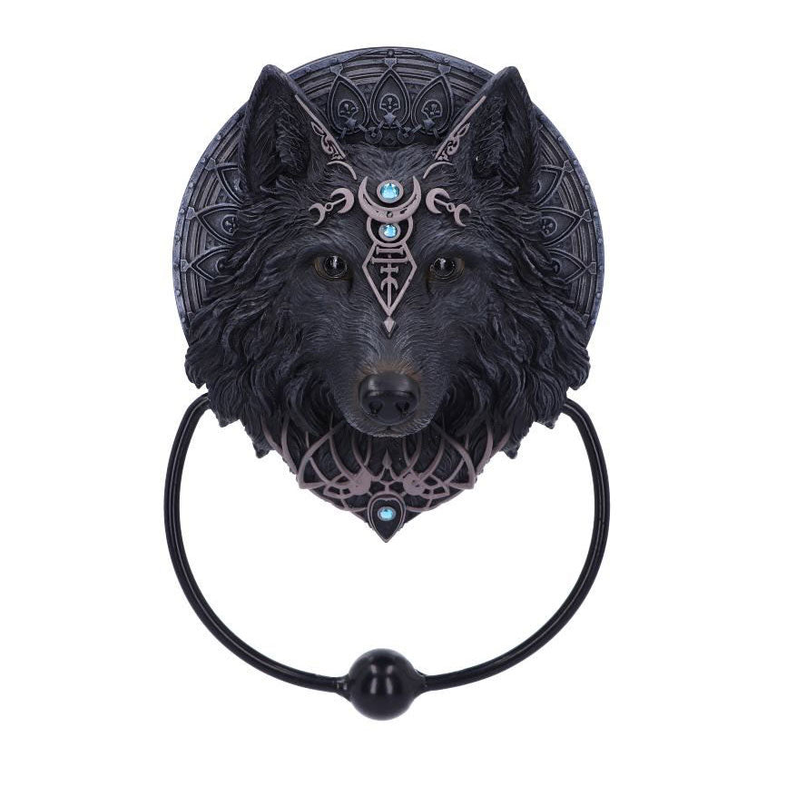 Wolf Moon Door Knocker