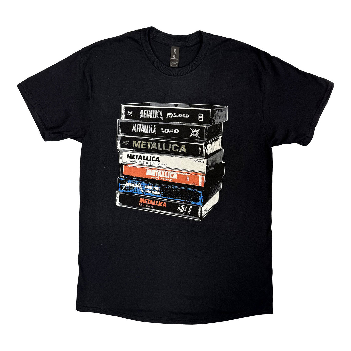 METALLICA Oldskool Cassette Tee