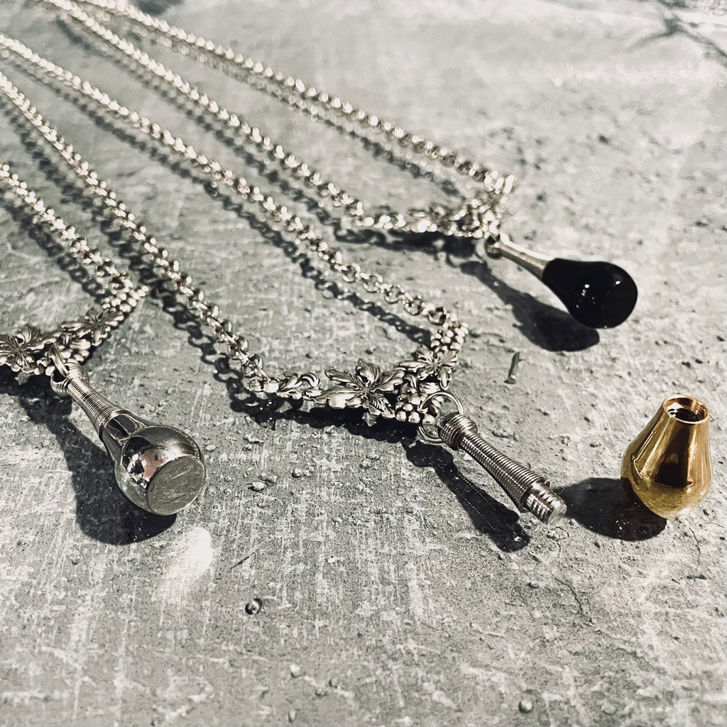 Lacrimarium Cremation Vial Necklace