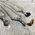 Lacrimarium Cremation Vial Necklace