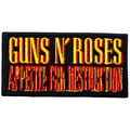 GUNS N ROSES (GNR) Appetite For Destruction Patch