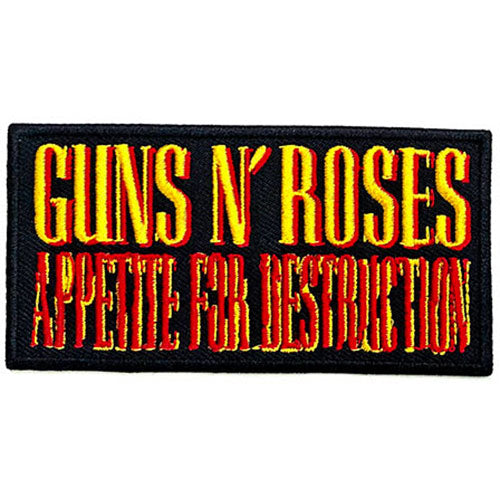 GUNS N ROSES (GNR) Appetite For Destruction Patch