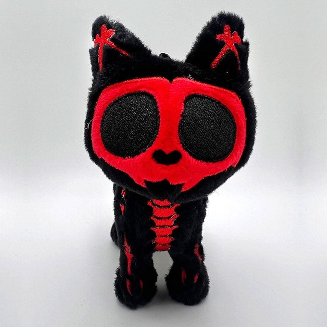 Bloody Bones Skelekitty Plush Keychain