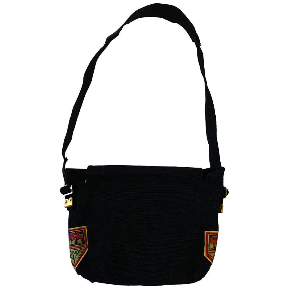 KISS Battle Patch Canvas Satchel Bag