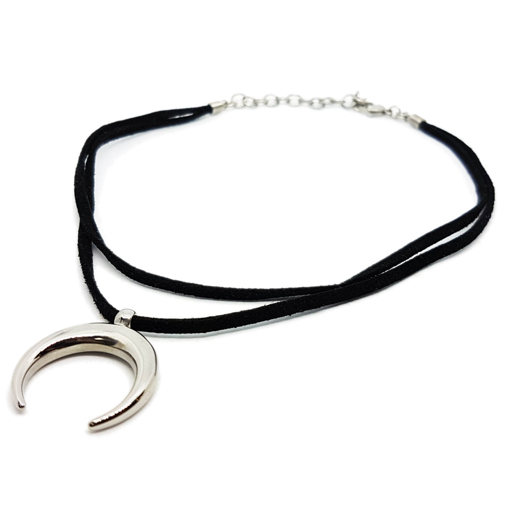 Crescent Moon Choker