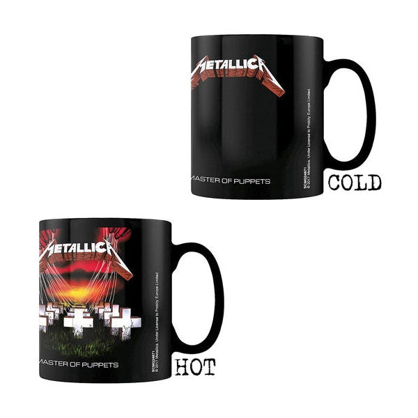 METALLICA Master of Puppets Heat Change Mug