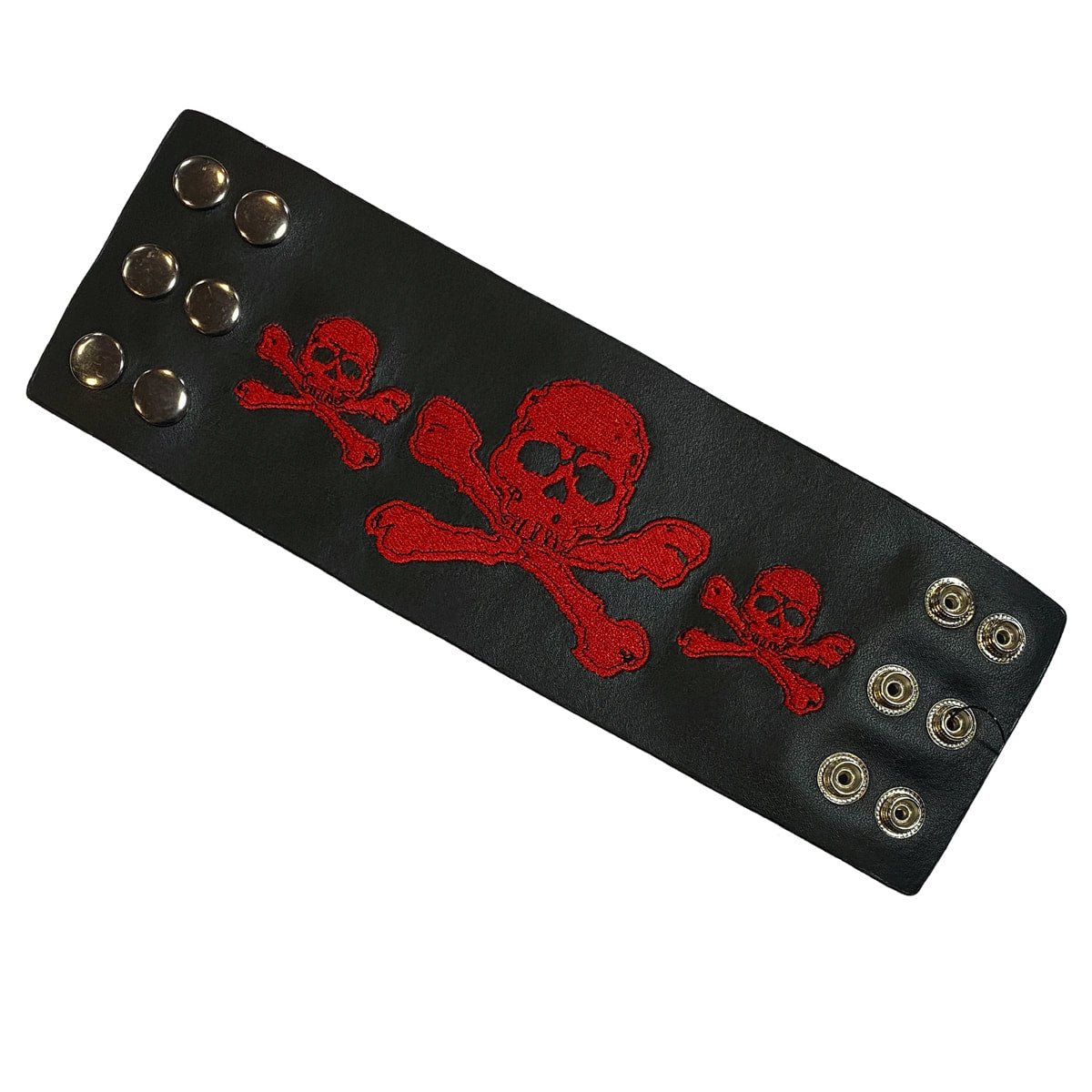 Skull Wrist Wallet Cuff