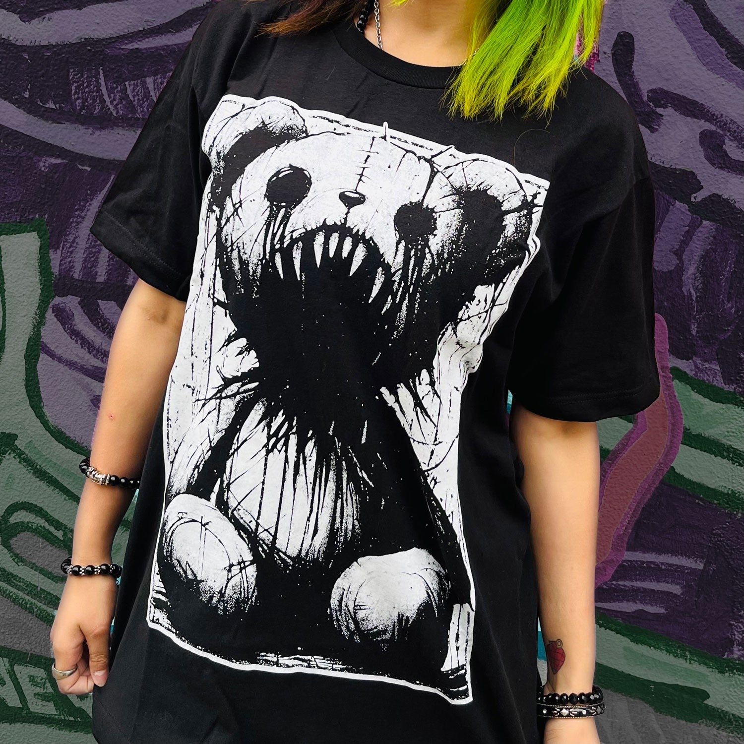 Scary Beary Teddy Scare Tee