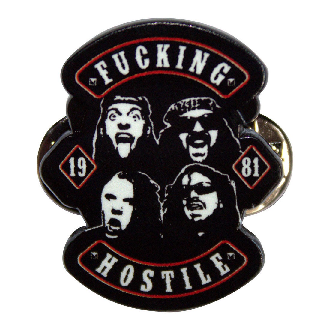 PANTERA Fkn Hostile Enamel Pin