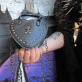 Grim Desire Heart-Shaped Crossbody Bag