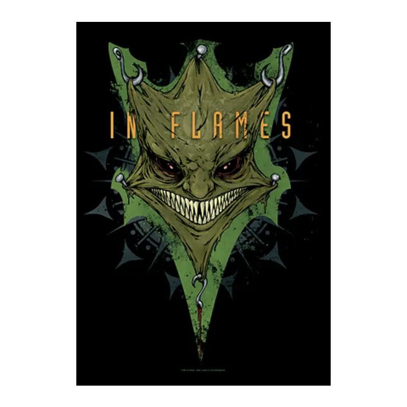 IN FLAMES Wall Flag