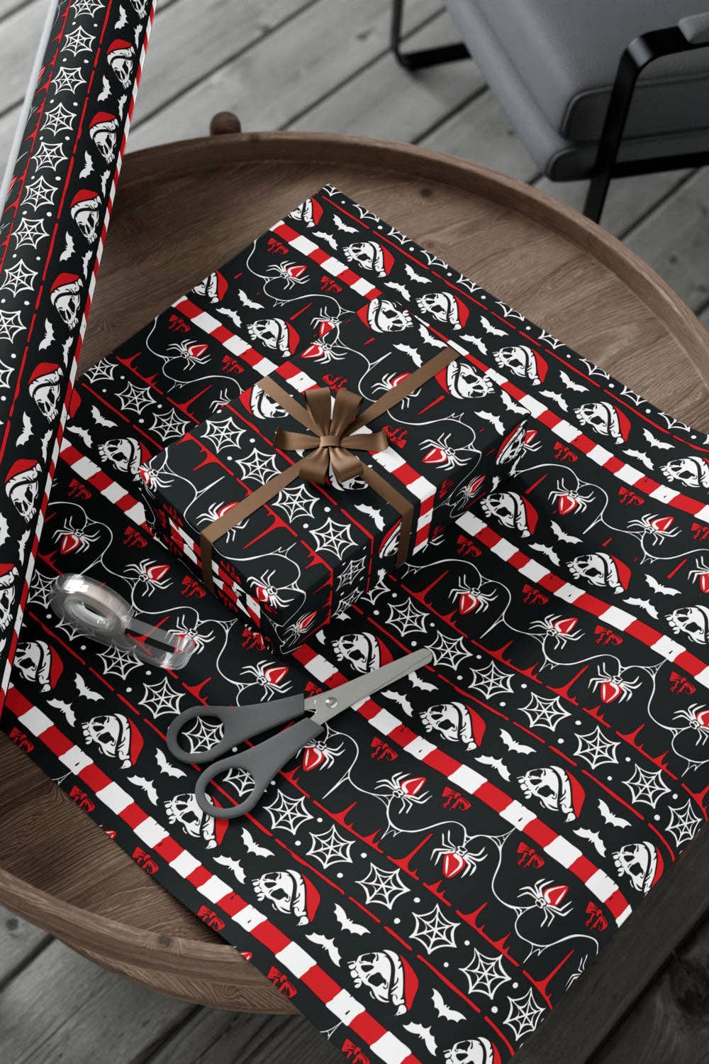 Merry Gothmas Wrapping Paper
