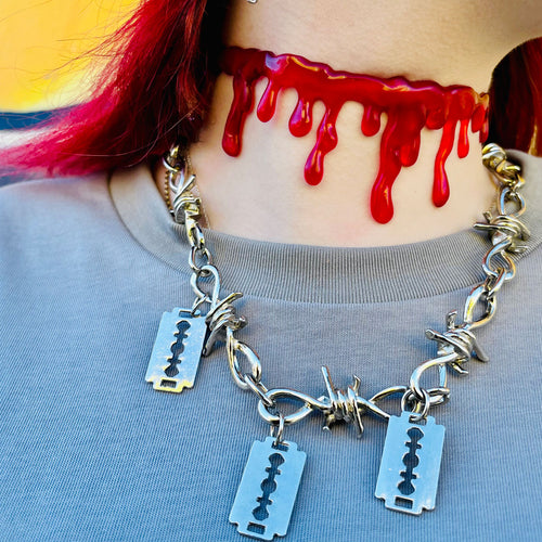 Bloody Dripper Choker