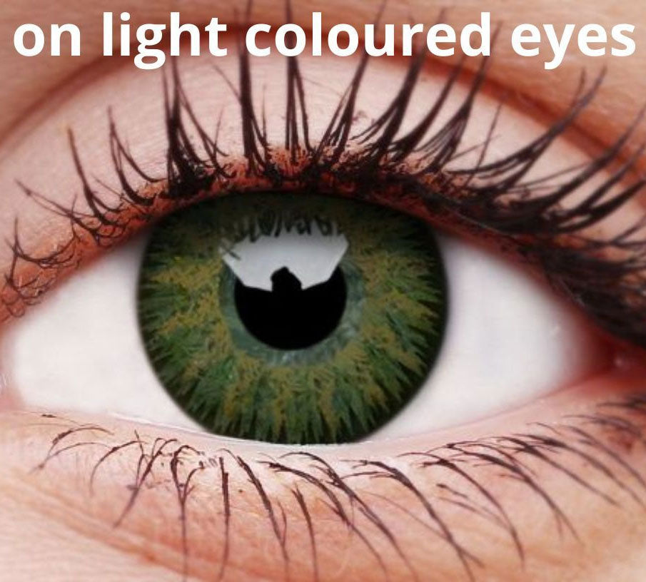 Glamour Natural Look Green Contact Lenses