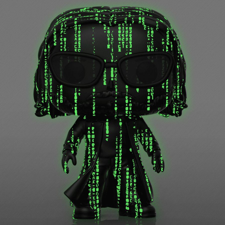 Matrix Resurrections - Neo in the Matrix Glow US Exclusive Pop!