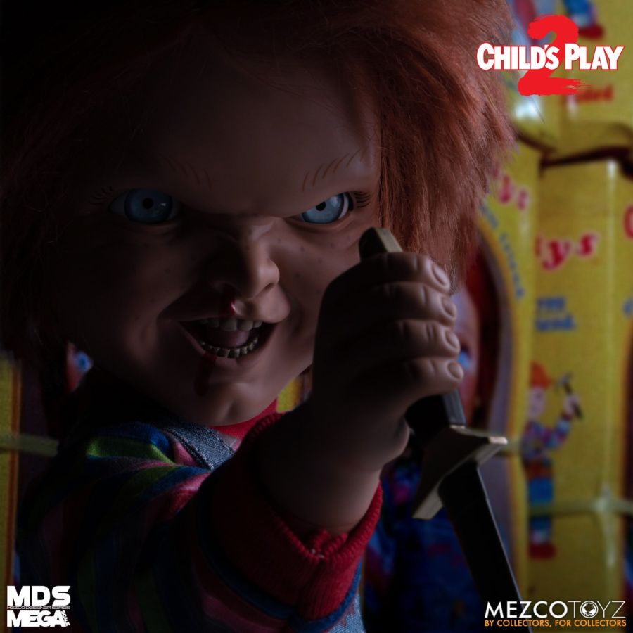 Child's Play 2 - Menacing Chucky Doll 15" Mega Figure