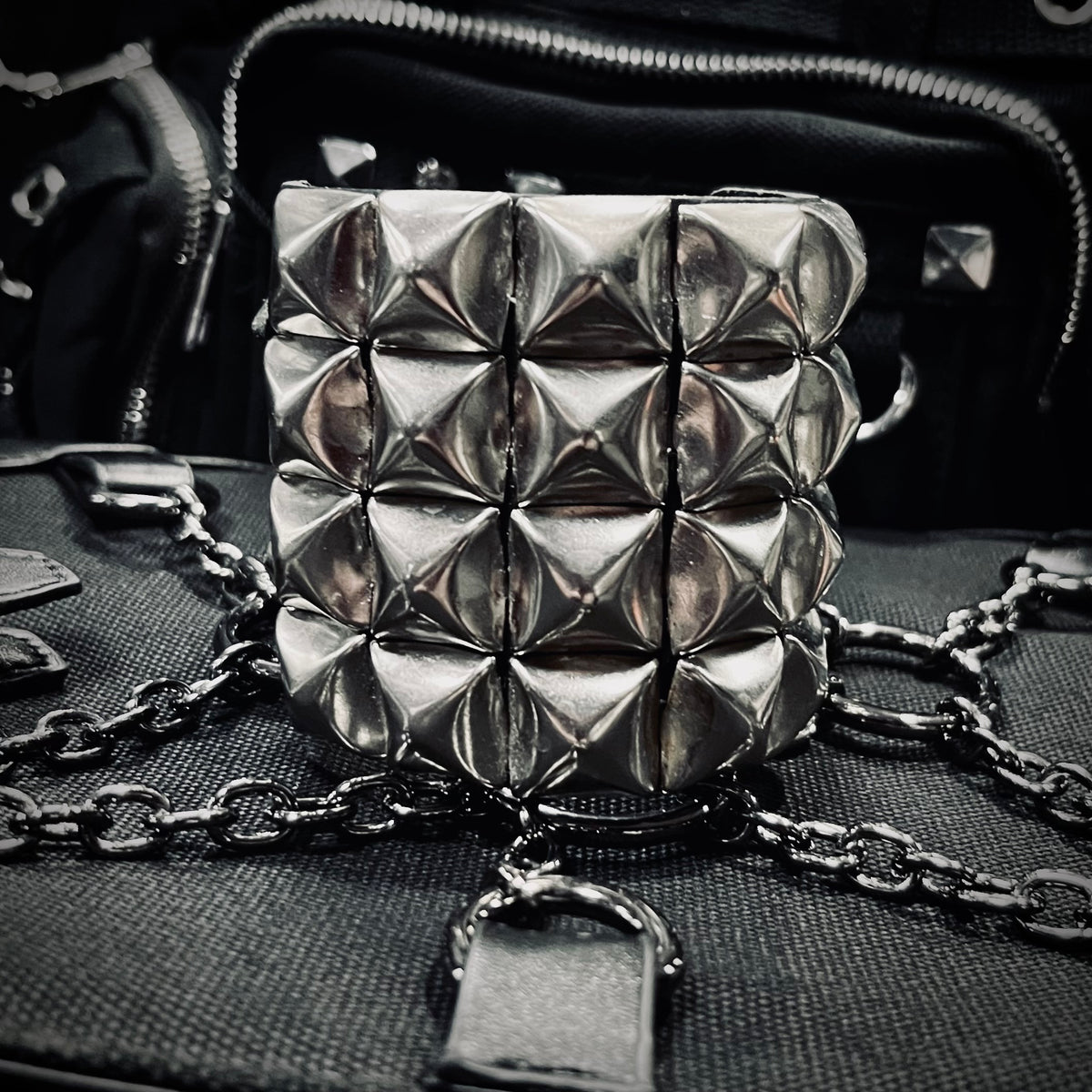 Behemothic Studded Wrist Cuff