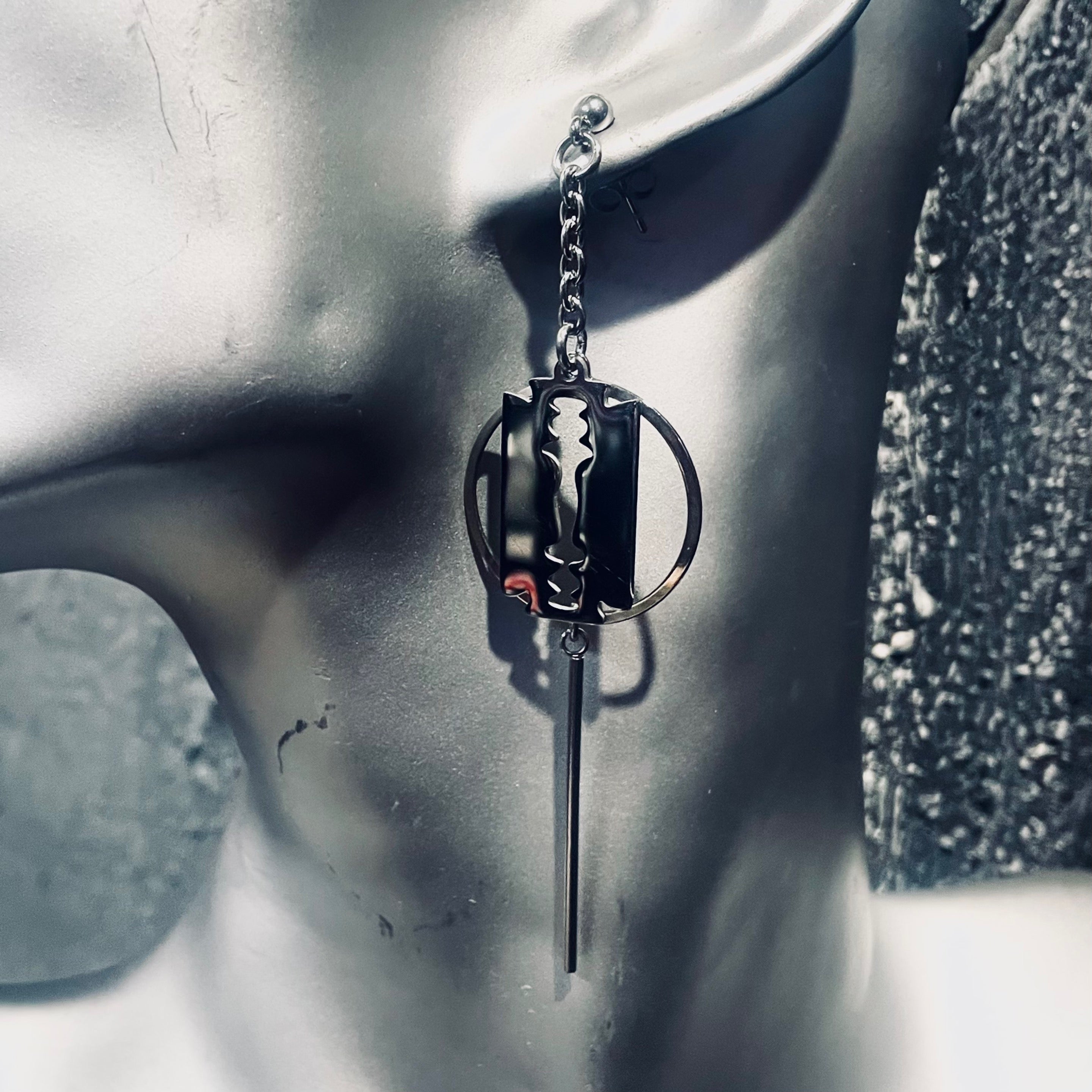 Razor Chain Earrings