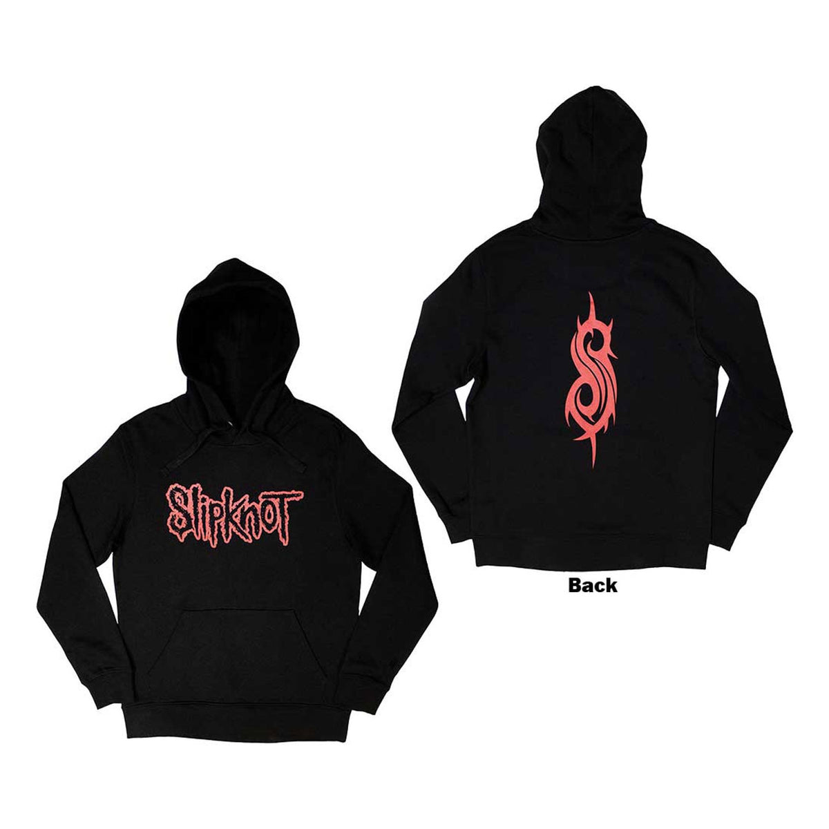 SLIPKNOT Logo Pullover Hoodie (Backprint)