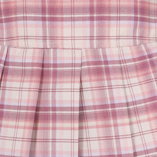 Dark Doll Pastel Sweet Killer Tartan Mini Skirt