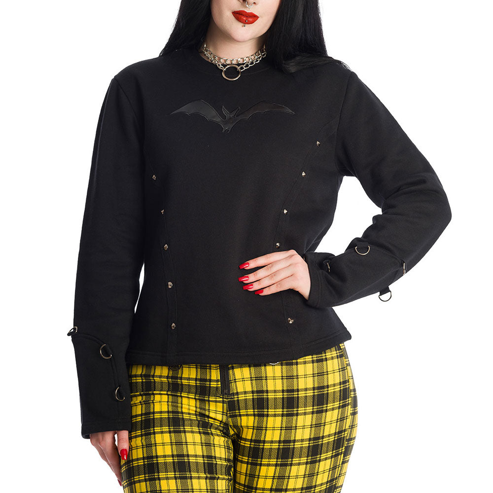 Temperance Bat Pullover Sweater