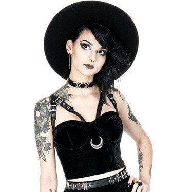 Moon Harness Crop Top