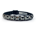 Dread Leather Studded Collar