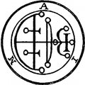 Aim/Haborym Goetia Sigil Necklace