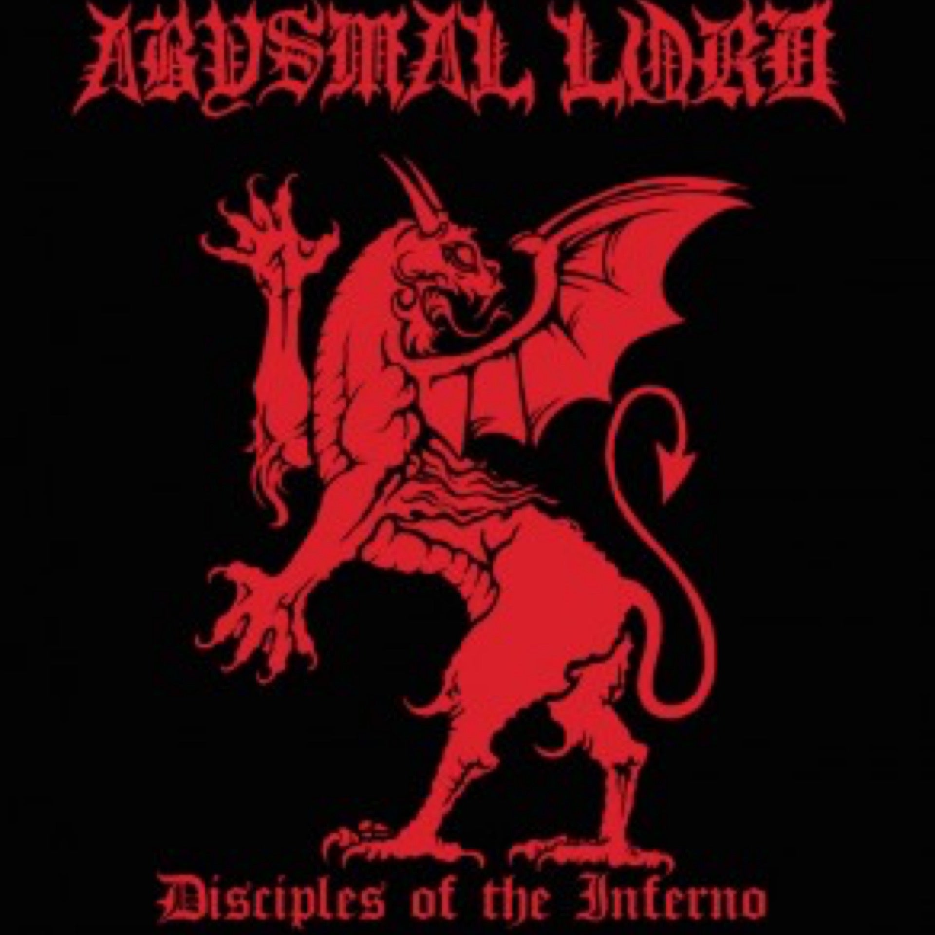 ABYSMAL LORD Disciples Of The Inferno CD (2015)
