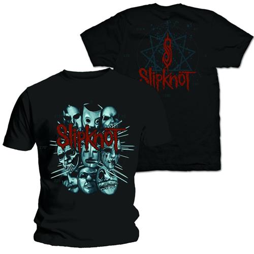SLIPKNOT Masks 2 Tee