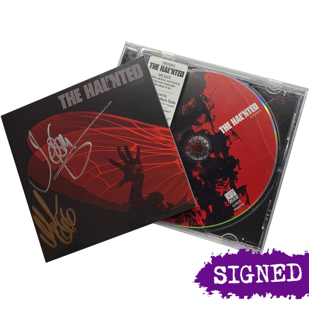 HAUNTED, (The) Unseen CD (Signed) 2011