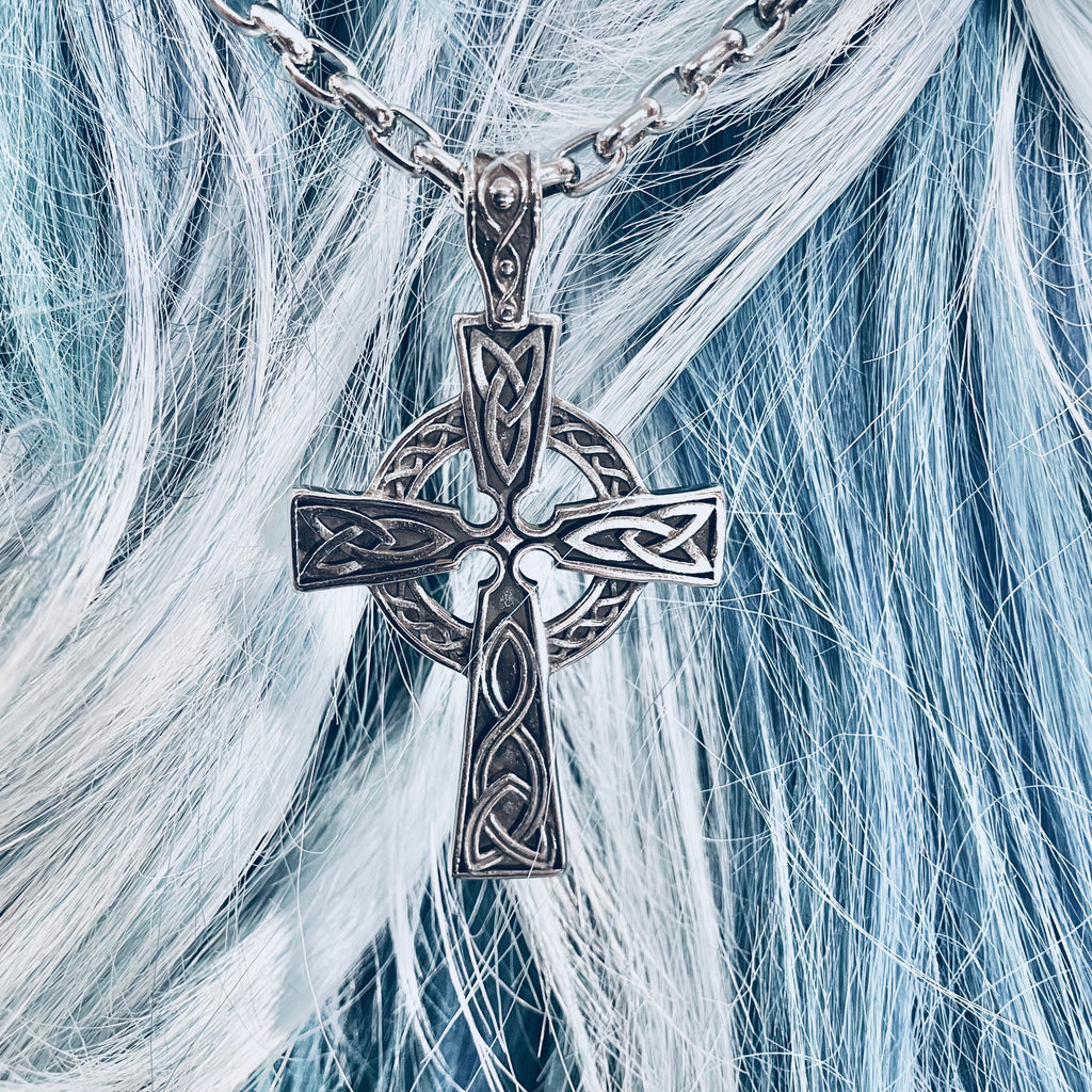 Old Wisdoms Celtic Cross Necklace