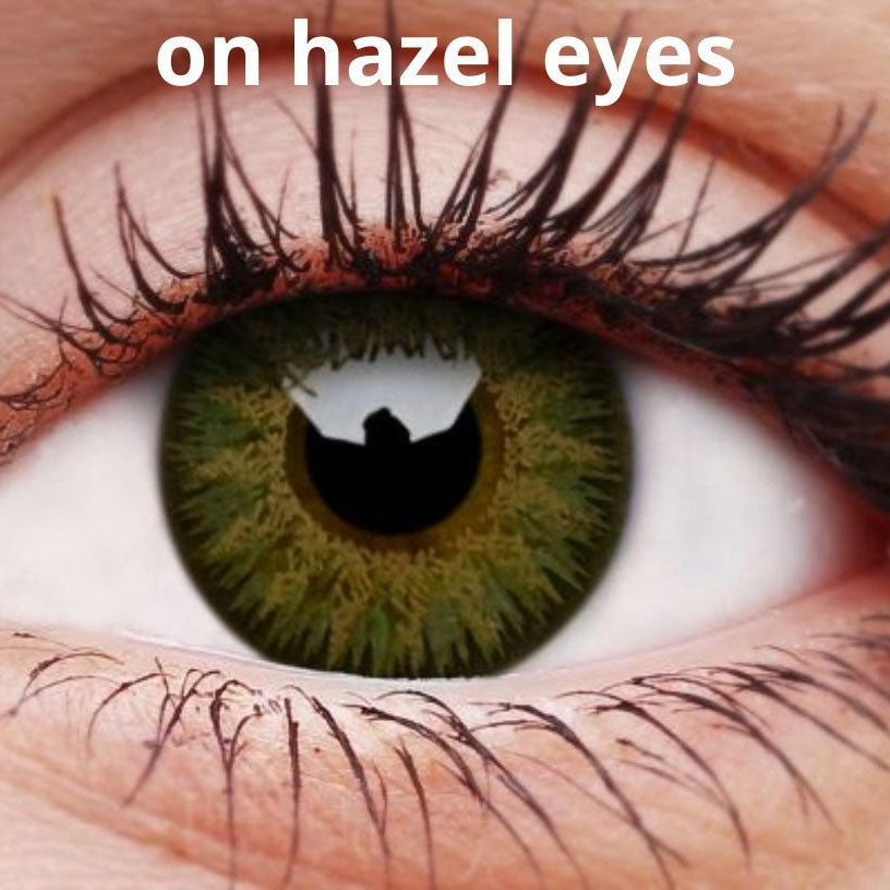 Glamour Natural Look Green Contact Lenses