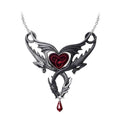 Confluence of Opposites Dragon Pendant Necklace