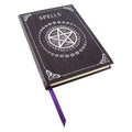 Spell Journal Embossed Purple Book