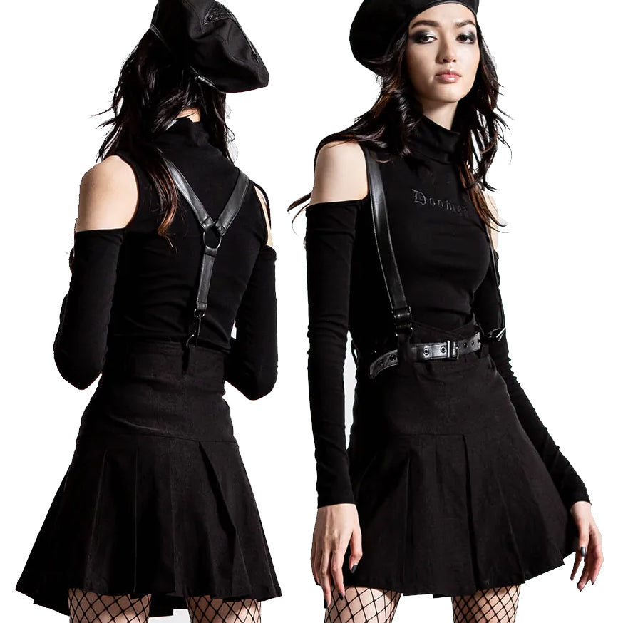 Shadows Suspender Skirt