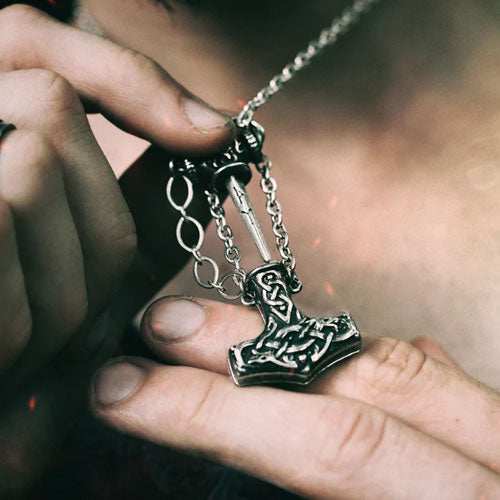 Thor Dagger Pendant Necklace