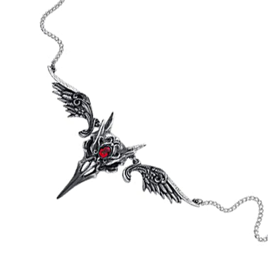Masque Of The Black Rose Pendant