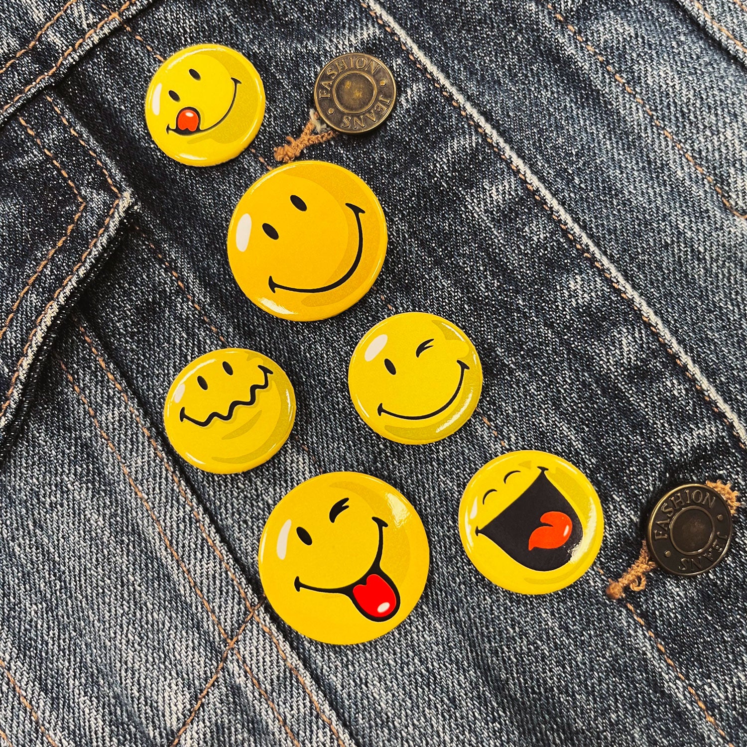 Badge Pack - Smiley