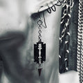 Cascading Razor Earrings