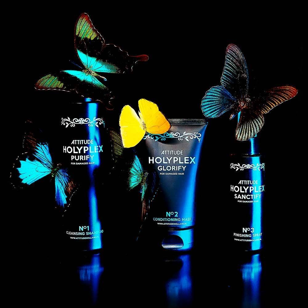 Holyplex No.1 Purify Shampoo Attitude Hair Dye Care and Repair
