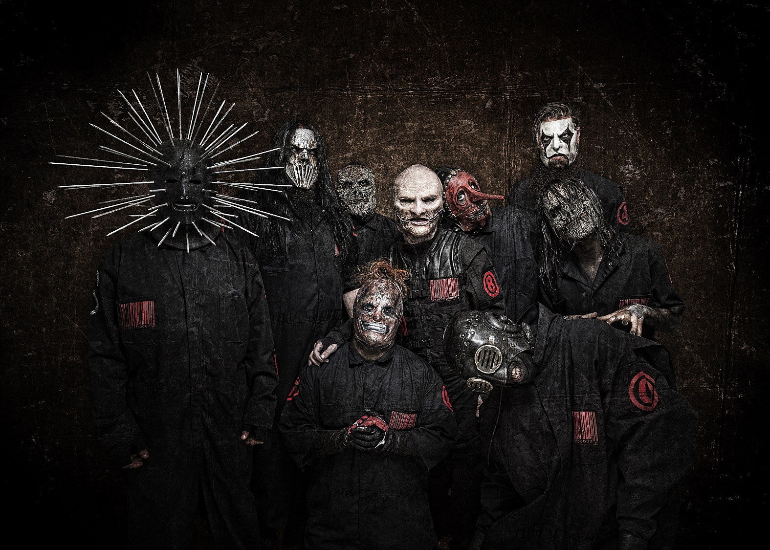 SLIPKNOT Patched Up Long Sleeve Tee